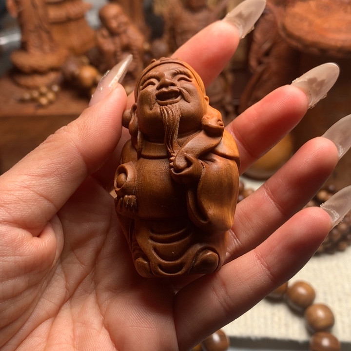 檀香木把件老山檀木