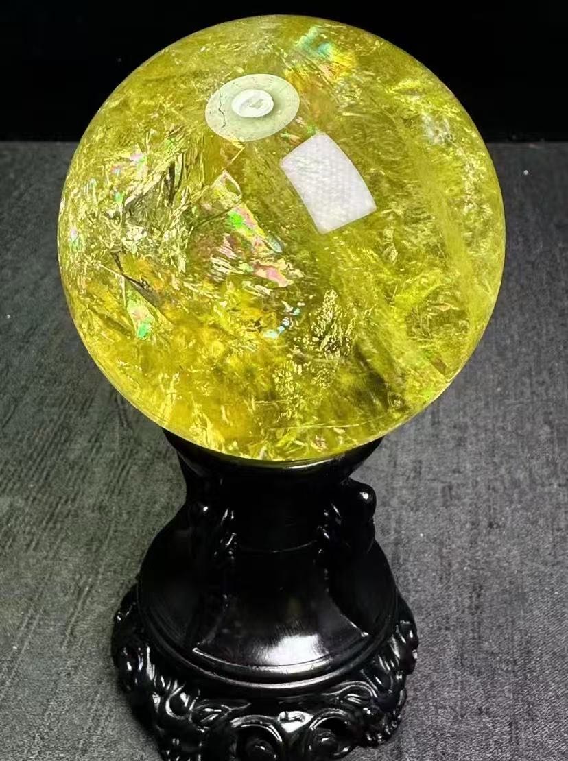 天然黄水晶球摆件 直播间选款 乱拍不发货 以主播直播间介绍为主