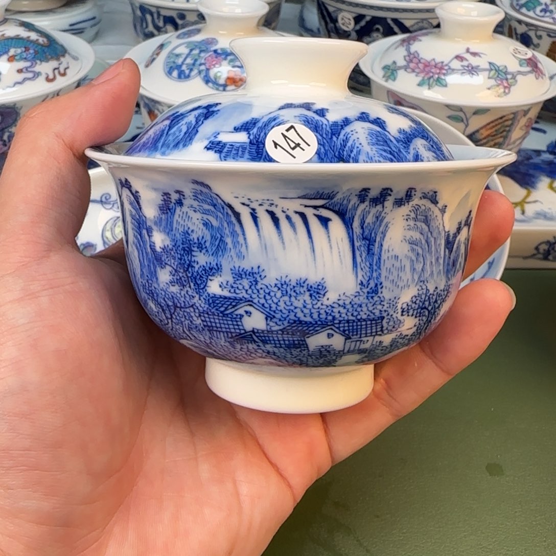 彦祖纯手工手绘茶具147