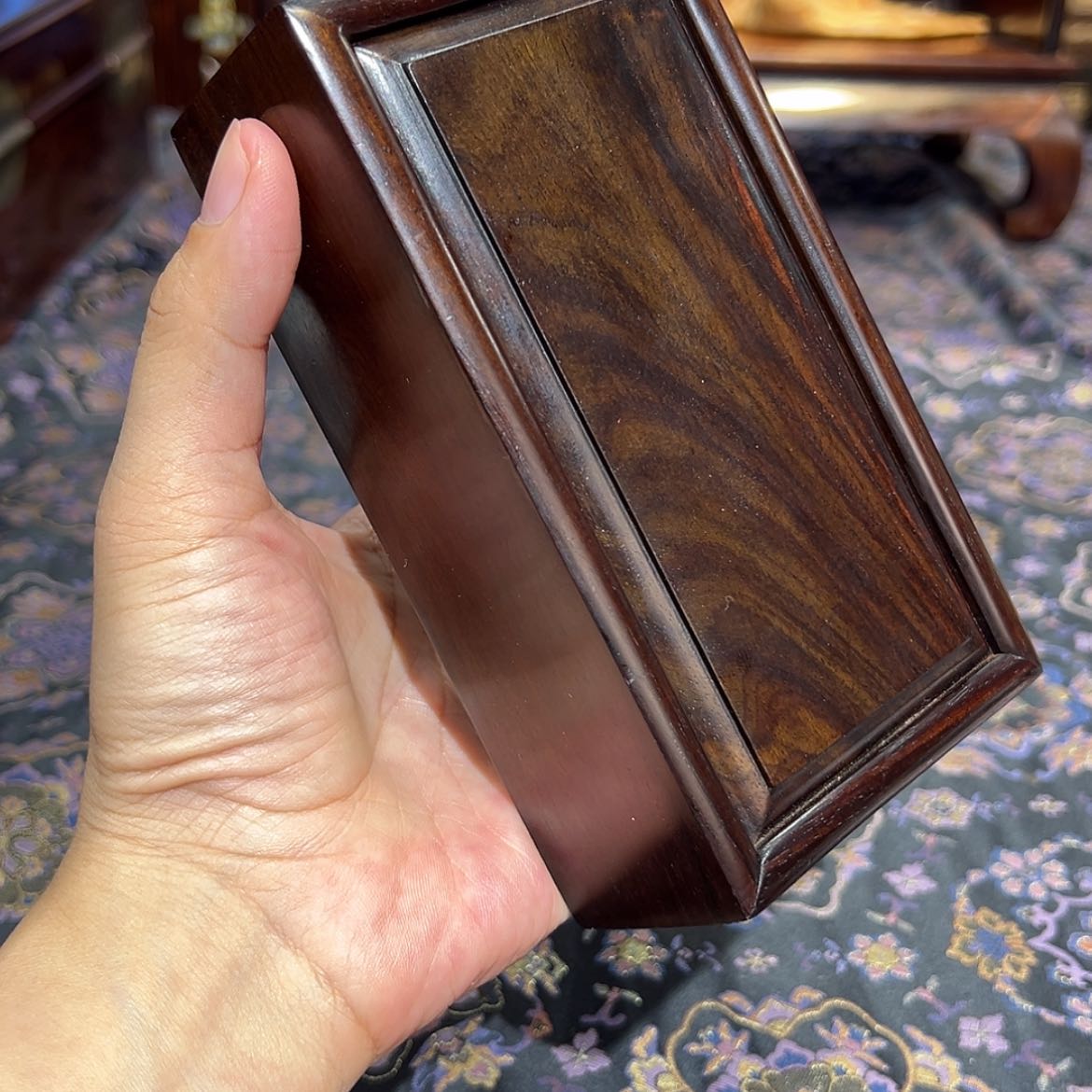 【闪购商品】红酸枝木类成套家具盒子