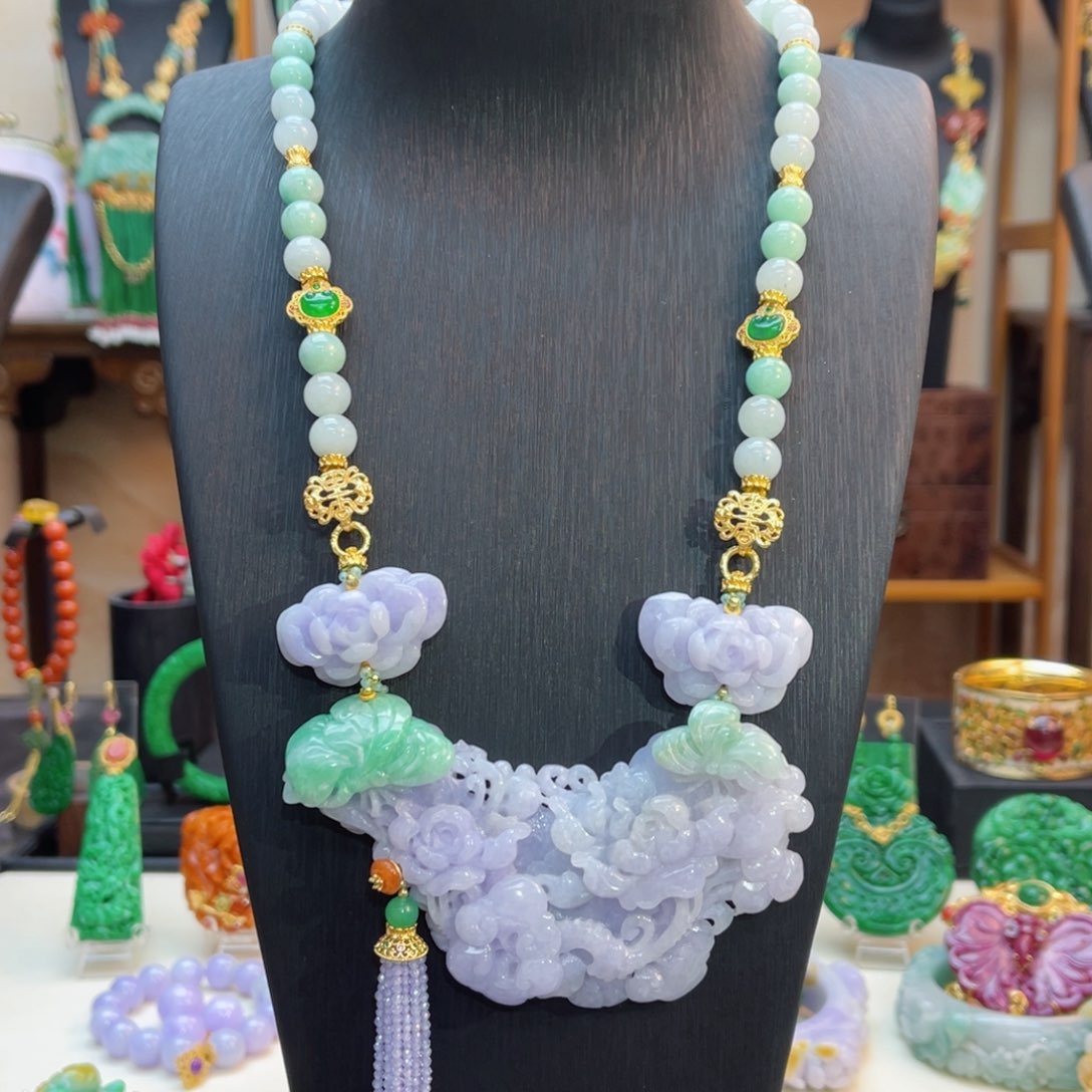 翡翠颈饰合金48小时鉴赏期