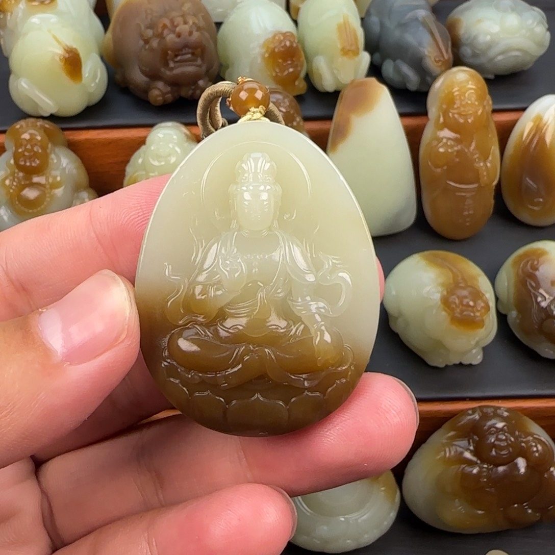 和田玉（糖玉）未镶嵌颈饰北****