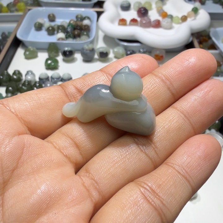 呜***哇和田玉未镶嵌珠宝奇石