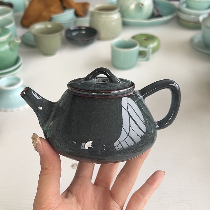 小米茶器龙泉青瓷