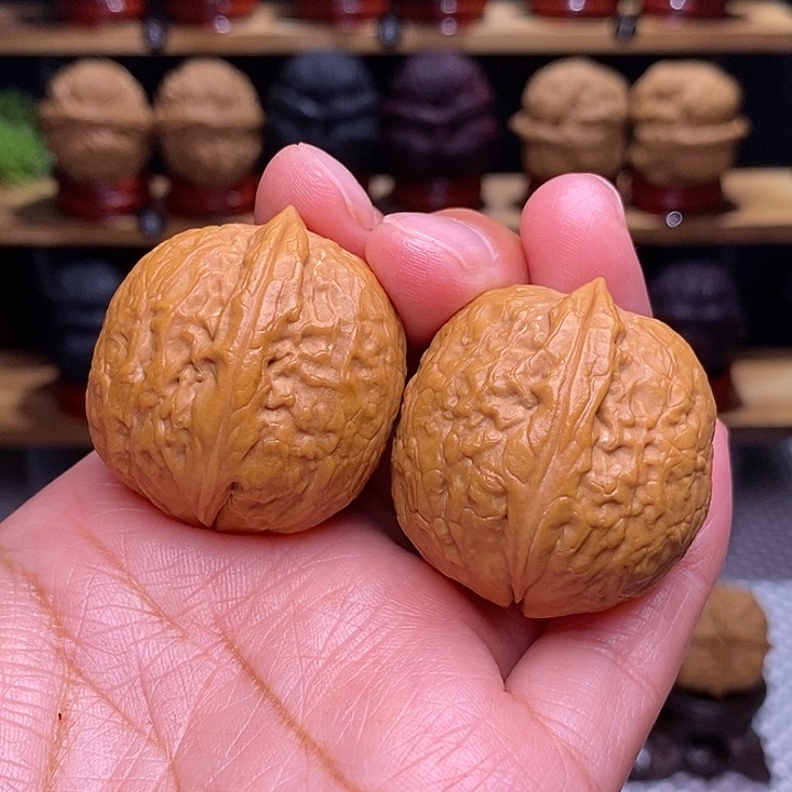 文玩核桃把件钢炮34尺——-9