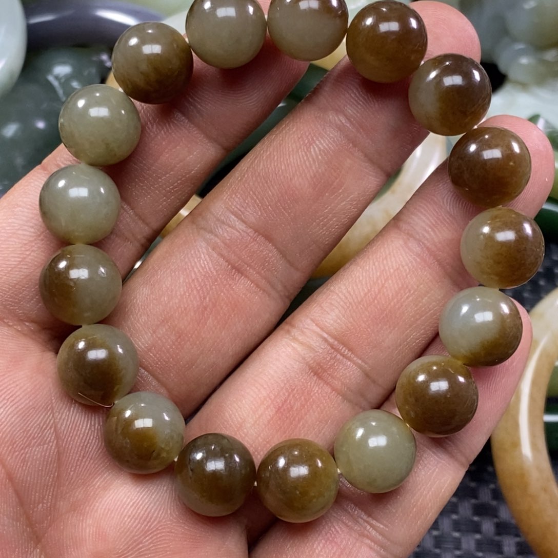 和田玉手链未镶嵌