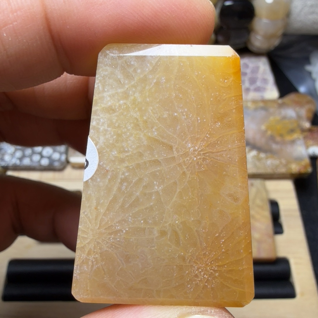 硅化玉未镶嵌纯天然色有机玉石保真色