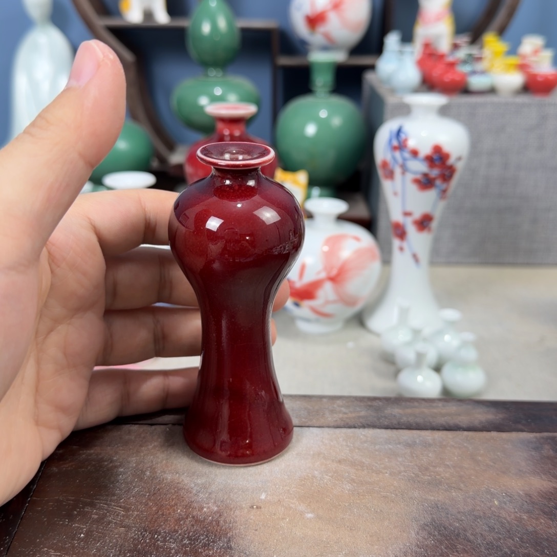 陶瓷手工小花器摆件