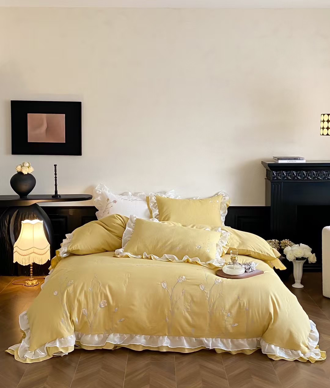 妍之屋2025早春新品床盖四件套