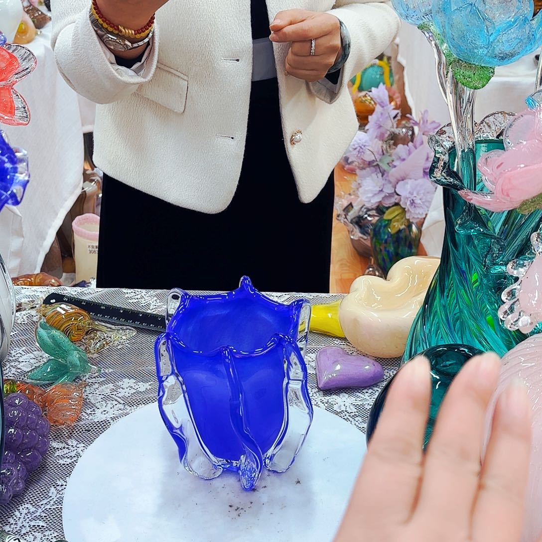 福利不退不换琉璃花瓶花器艺术品