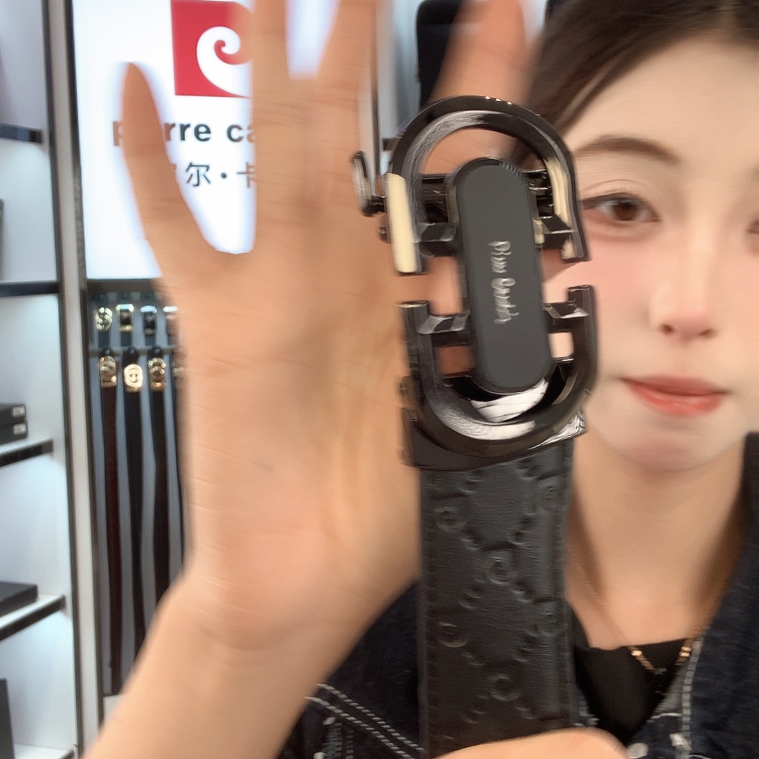 男士真牛皮新款时尚皮带