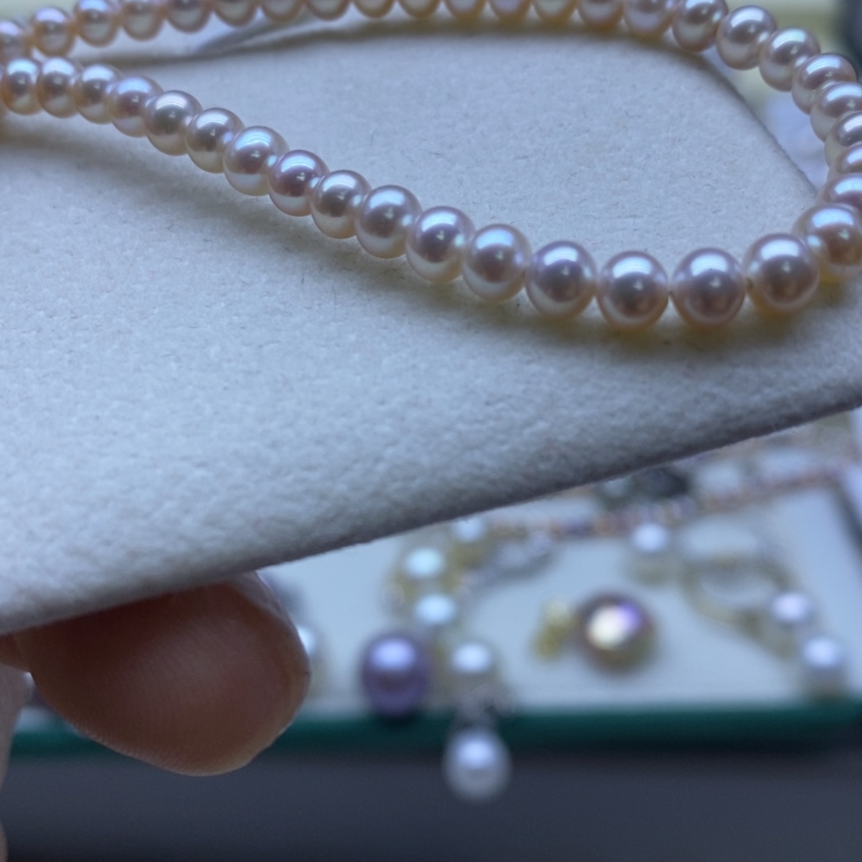 【闪购商品】淡水珍珠颈饰银S925镶嵌