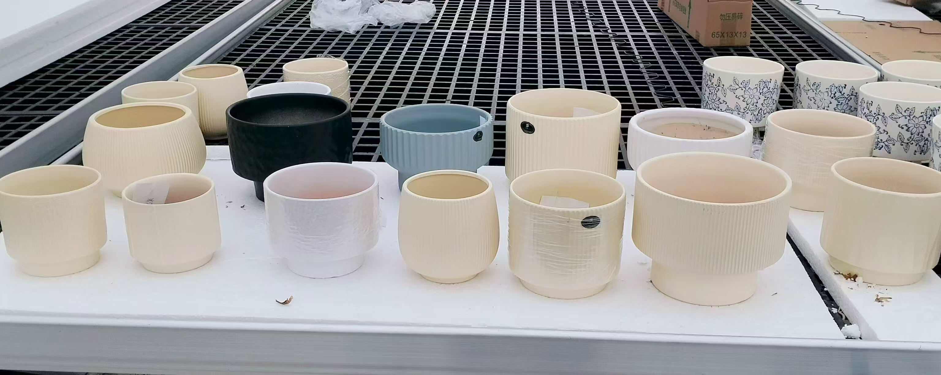 【景德镇陶瓷盆】花纹蝴蝶兰创意花盆轻奢高级感绿植花卉通用盆