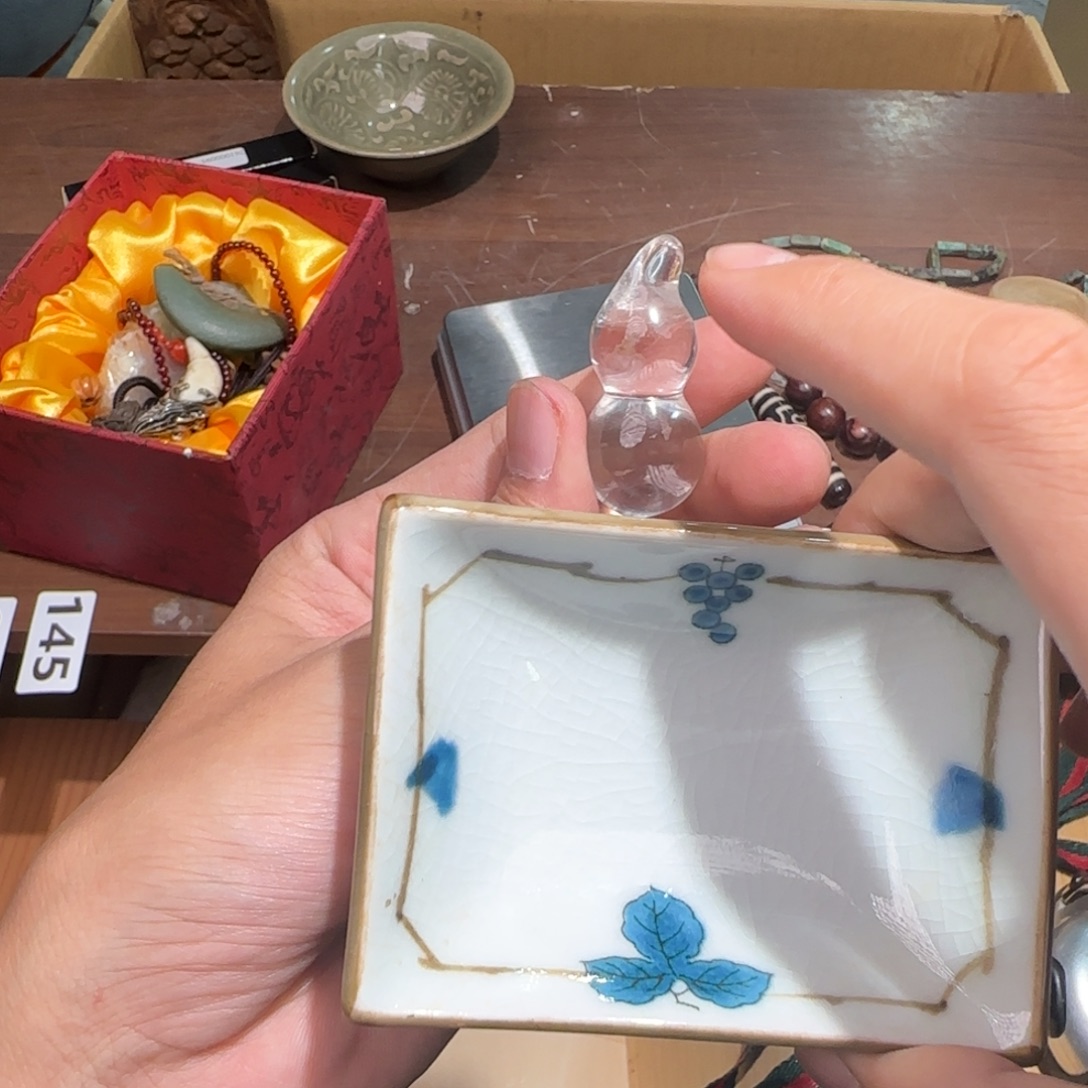 陶瓷孤品单件车里拍紫砂