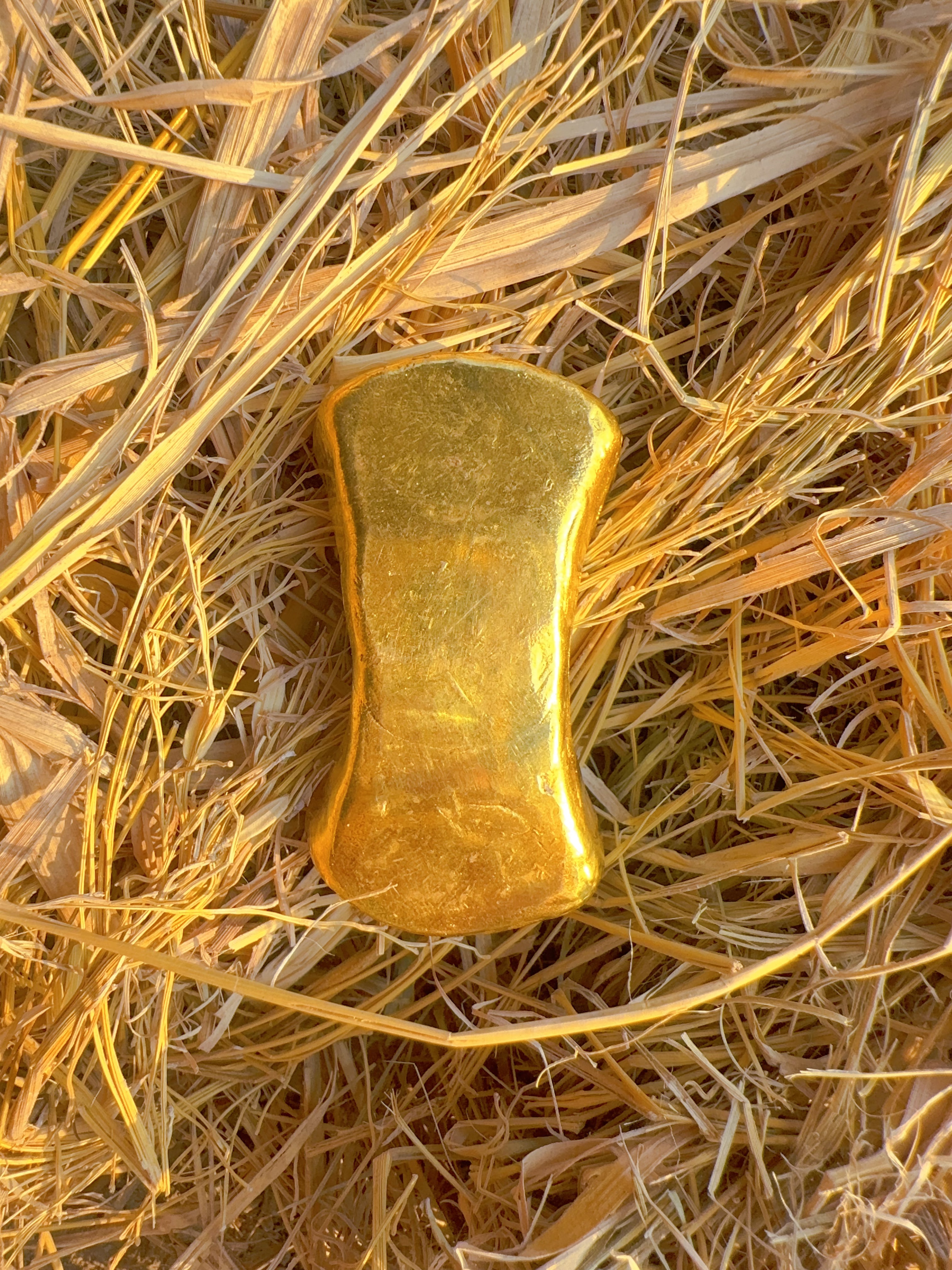 船型刻字实心摆件