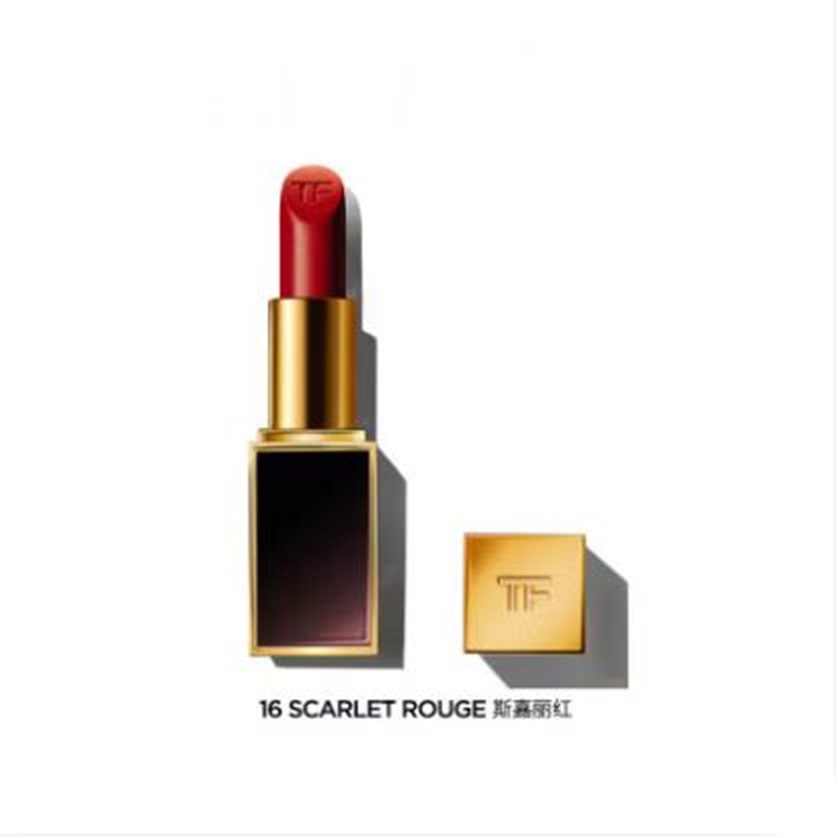 TOM FORD汤姆福特烈焰幻魅唇膏 黑管 16#（润泽）王炸色3g