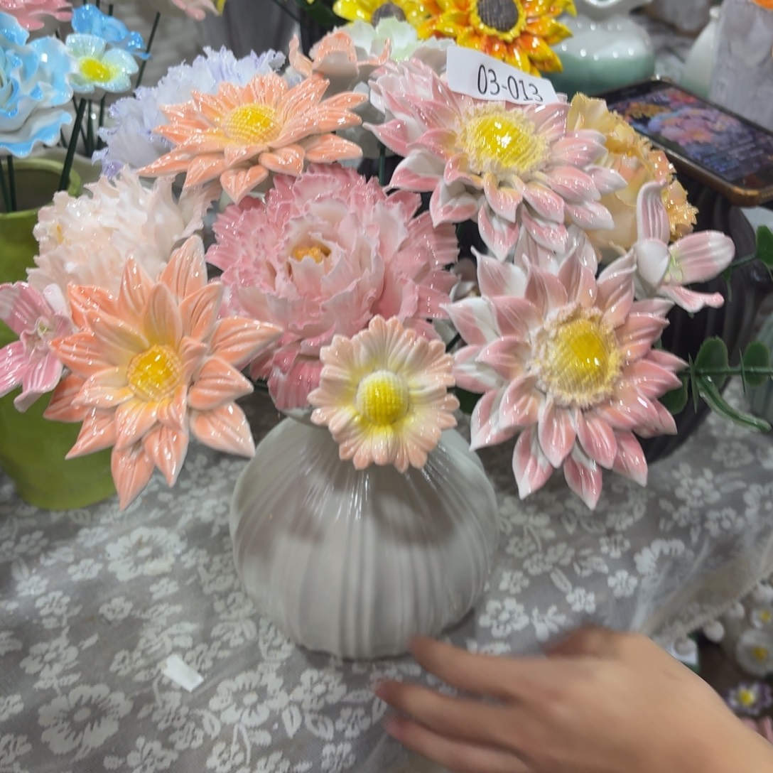 陶瓷花，20发货，退款拉黑313