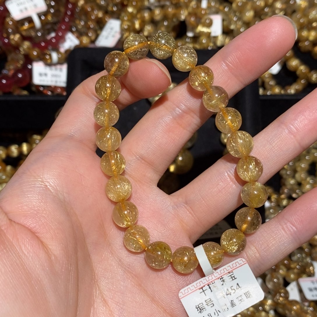 未镶嵌水晶手链手串