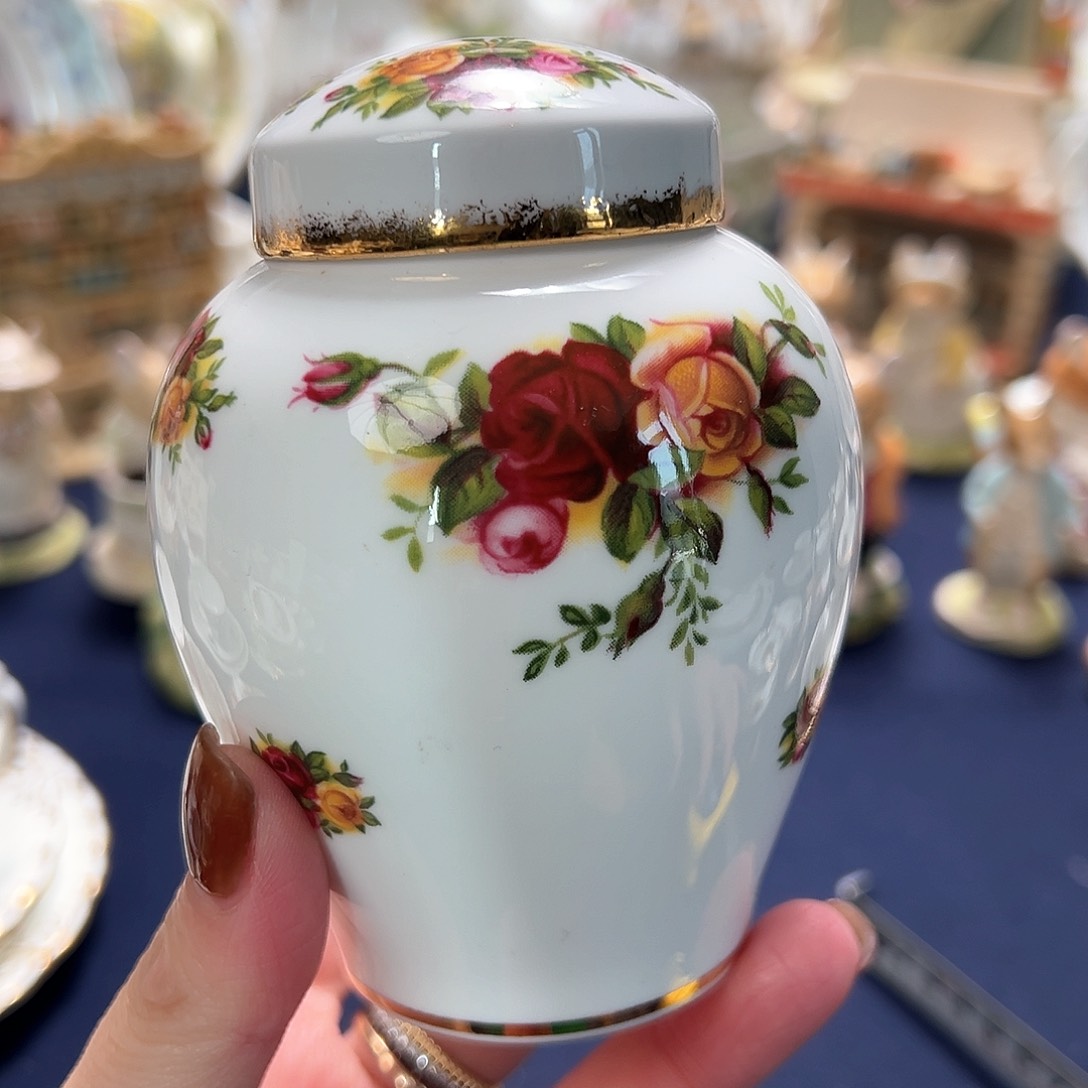 摆件中古美物 老镇玫瑰