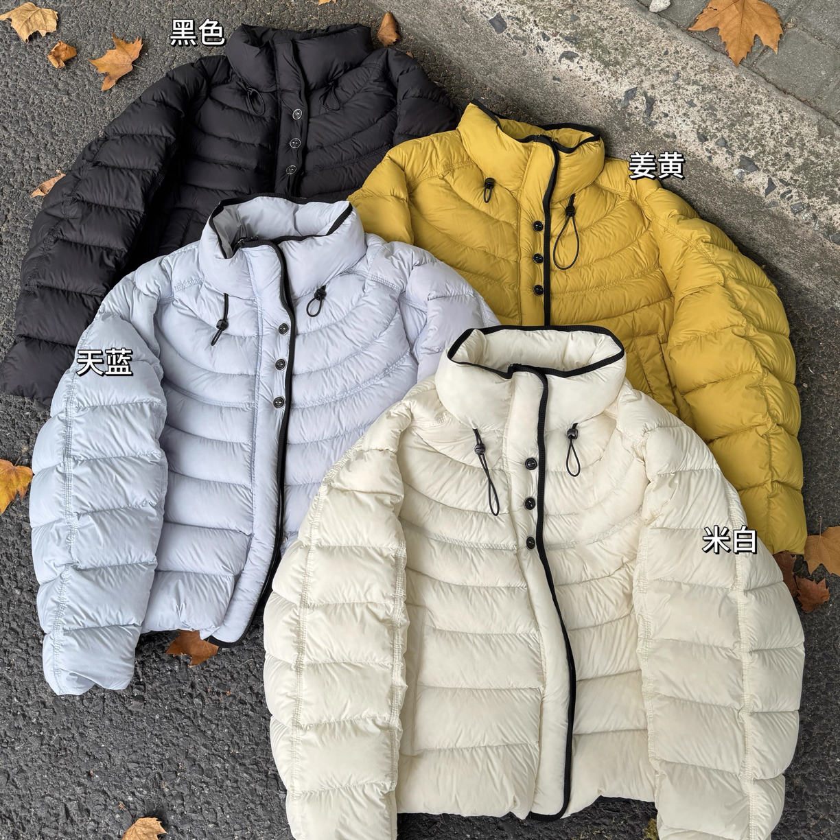 炸款～意法巧着韩货新国标90绒羽绒服61653