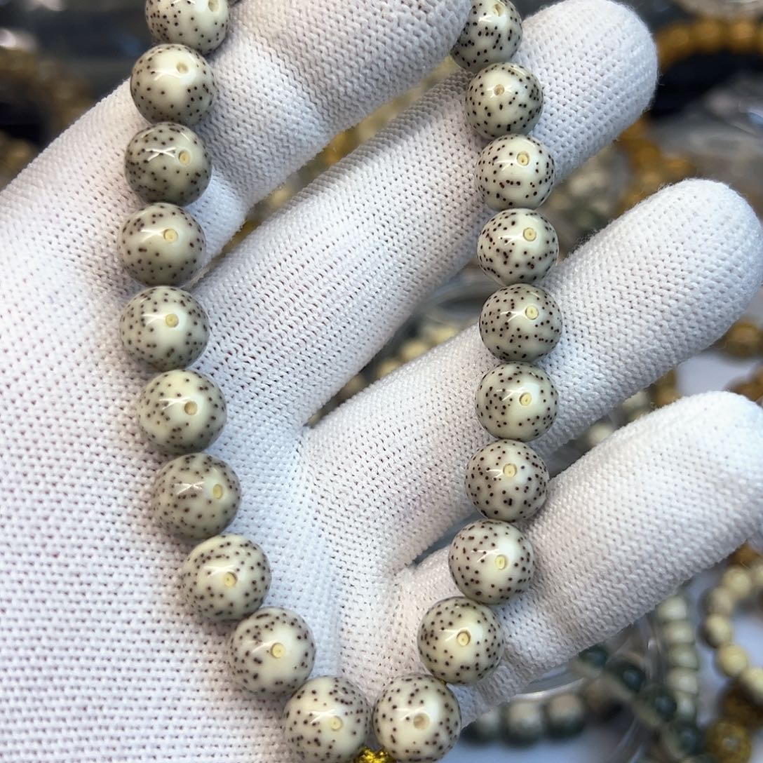 星月菩提手串青花瓷月朗星稀手持10✖️10