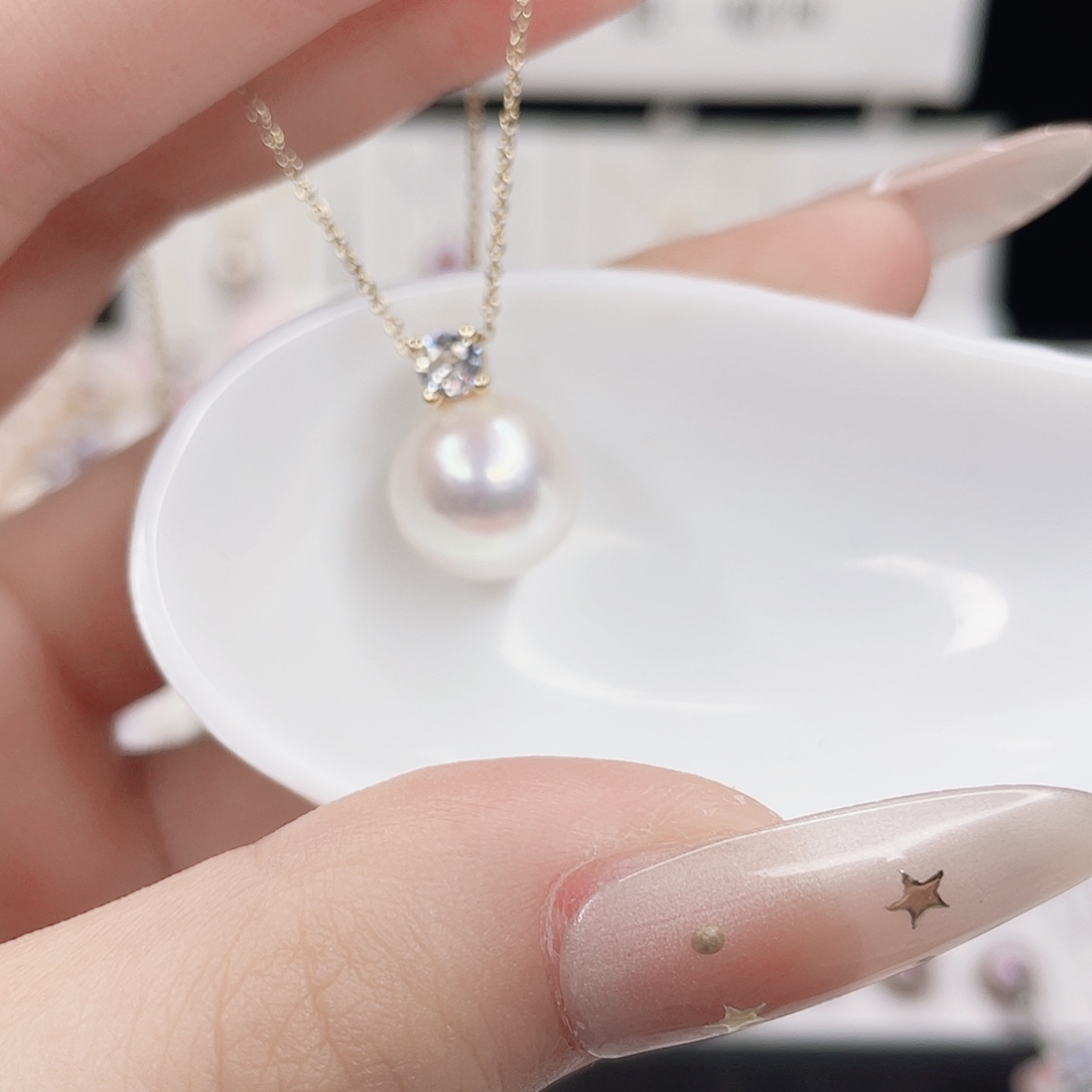 合金吊坠(赠链)淡水珍珠