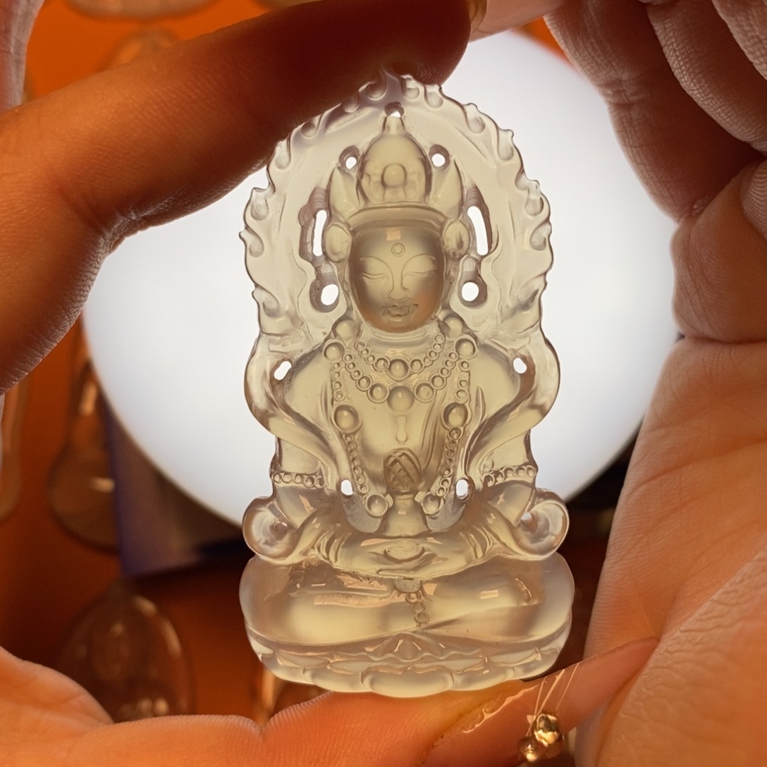 玛瑙/玉髓吊坠未镶嵌