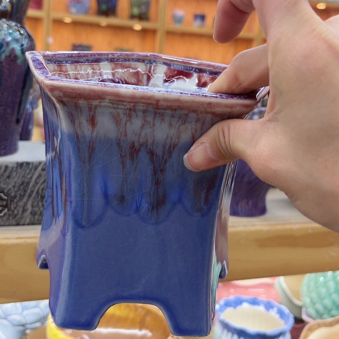 【闪购商品】陶瓷花盆