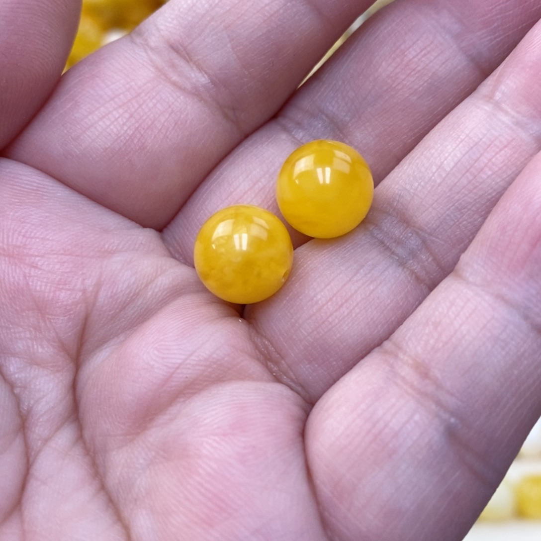 琥珀未镶嵌珠宝奇石尺寸11 mm