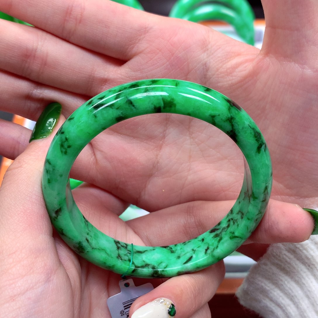 未镶嵌手镯翡翠四**家翡翠定金