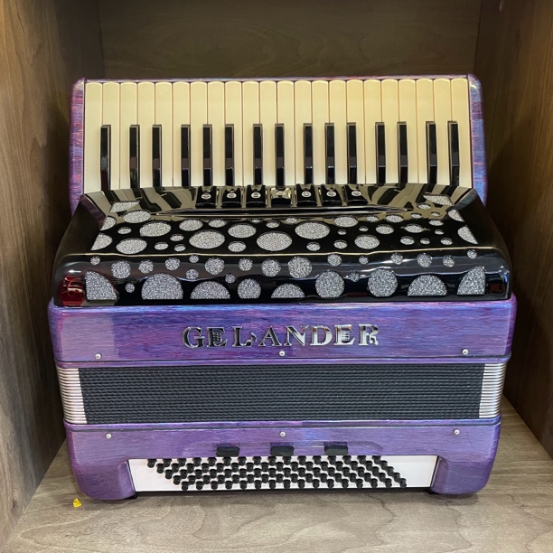 【年货节】格兰德新材料超轻便手风琴80倍思三排簧