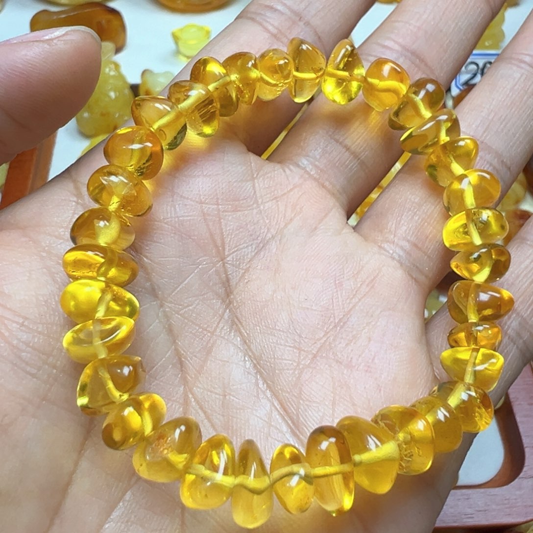 琥珀吊坠(不含链)未镶嵌