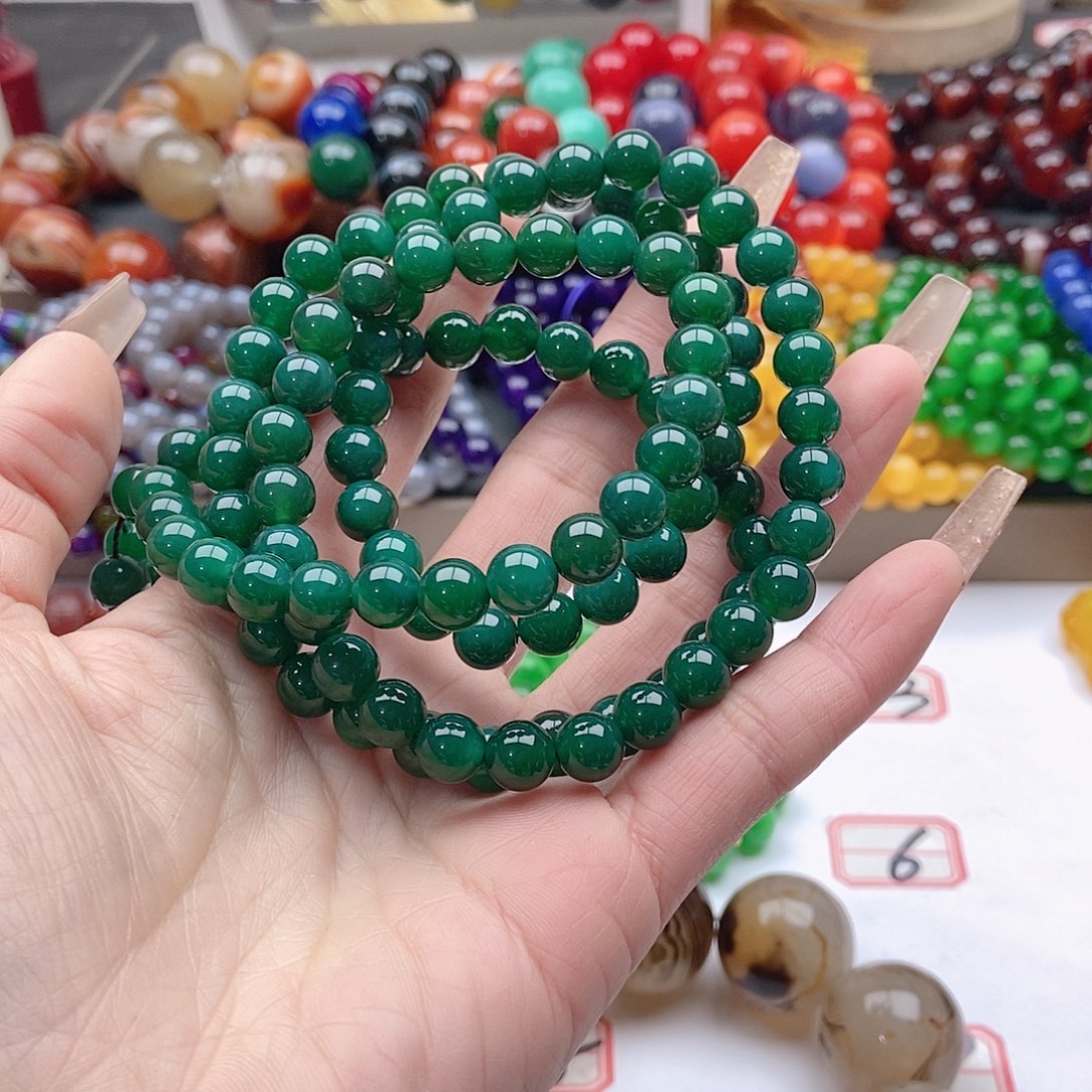 【闪购商品】玛瑙/玉髓手链未镶嵌?****?