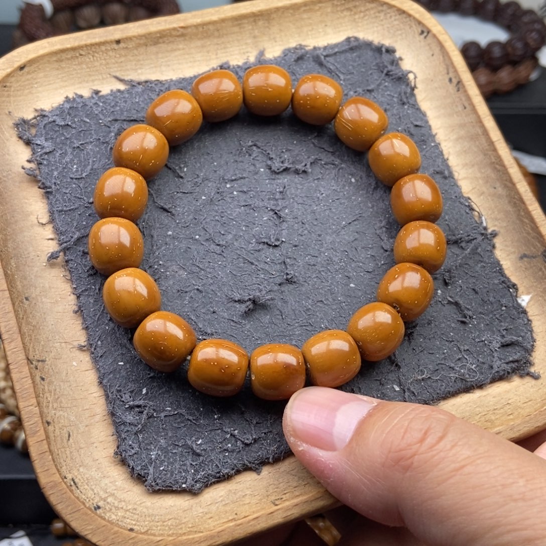 紫金鼠手串12mm天花板黄金甲