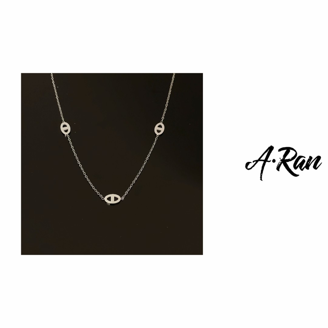 铜合金项链 时尚轻奢感项链A077