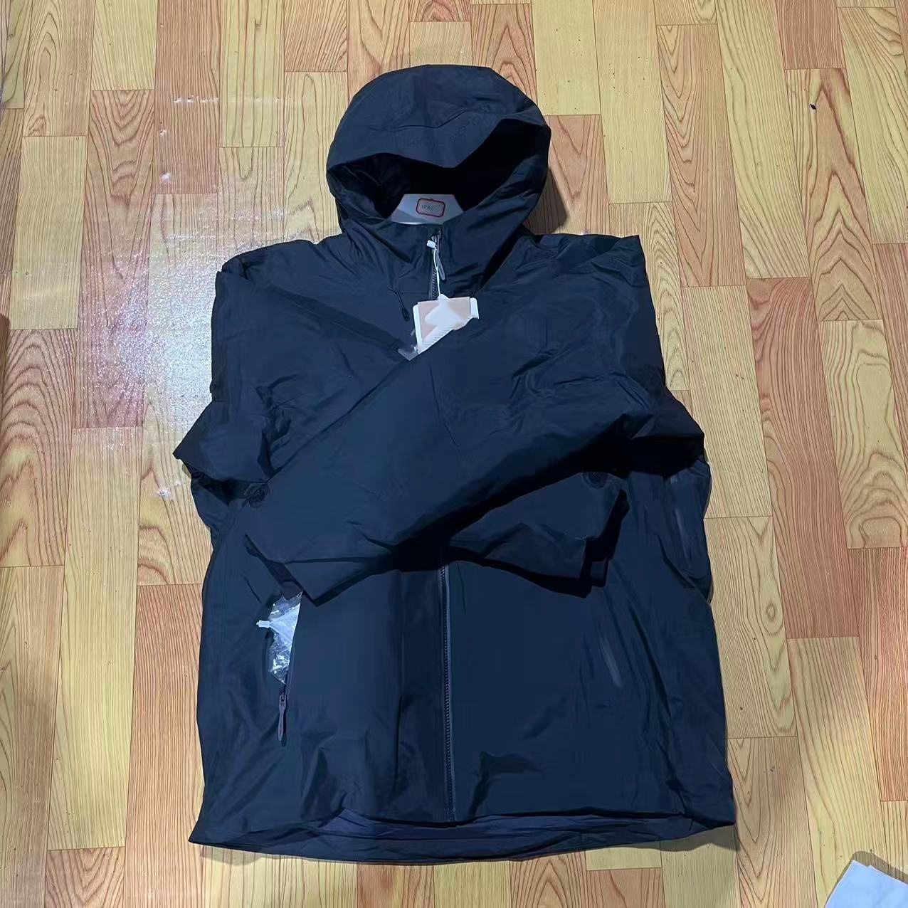 A35防水户外运动长袖棉服保暖棉衣连帽(两棵树）