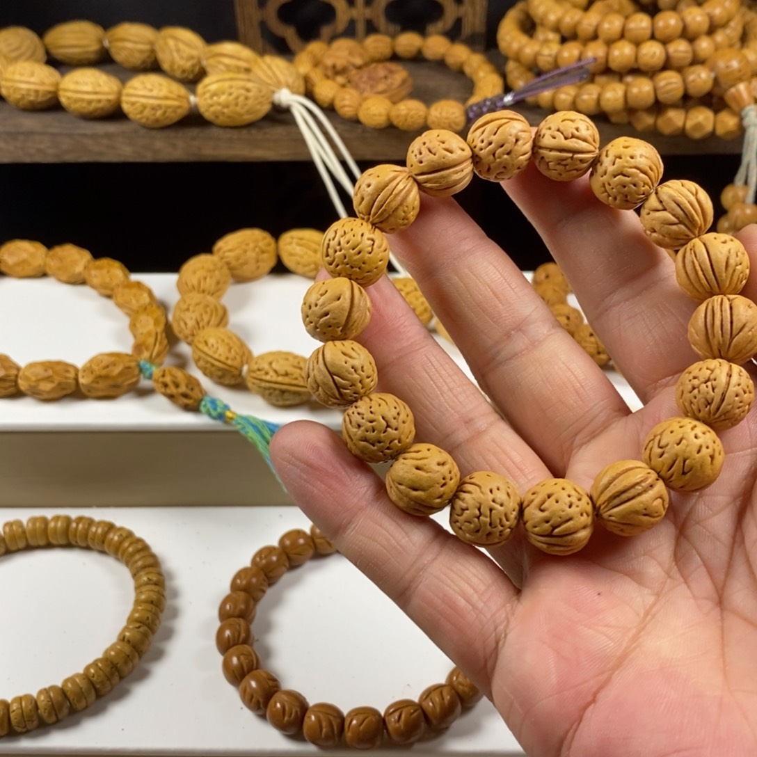 祝***福桃核吊坠东北原皮桃核儿