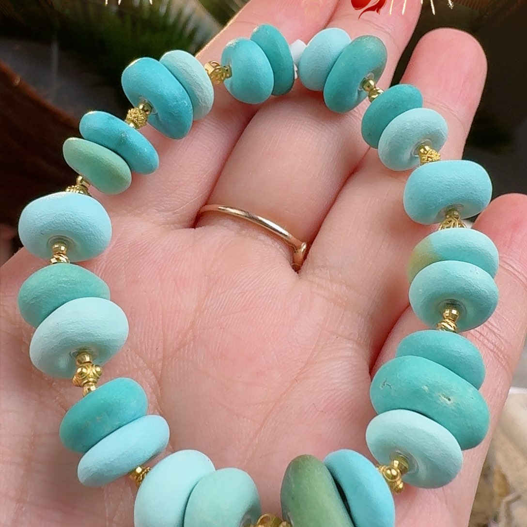 绿松石珠宝奇石未镶嵌