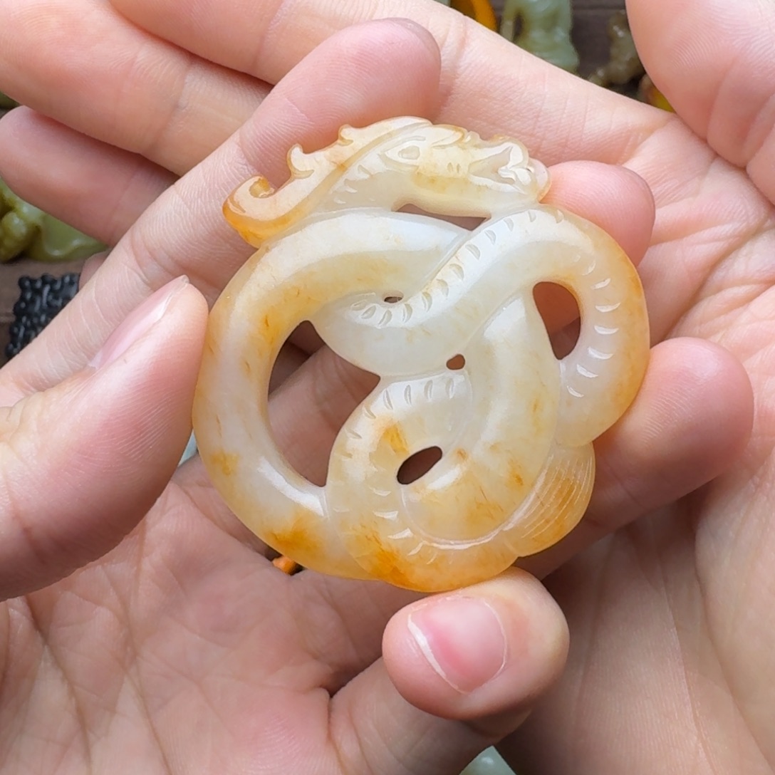 和田玉挂件未镶嵌