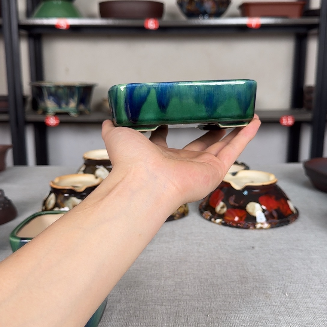 幻***%手工绿釉长方哈哈哈