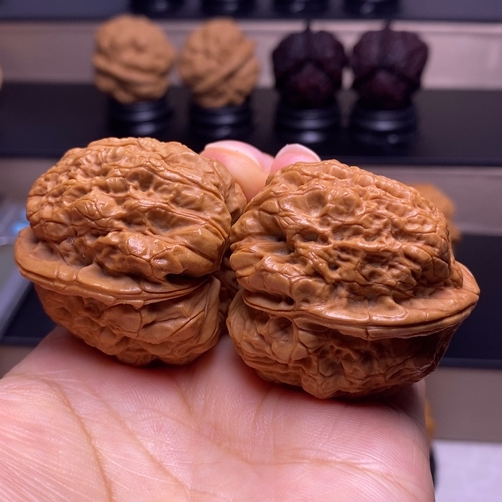 把件文玩核桃霸王蟾疙瘩包20