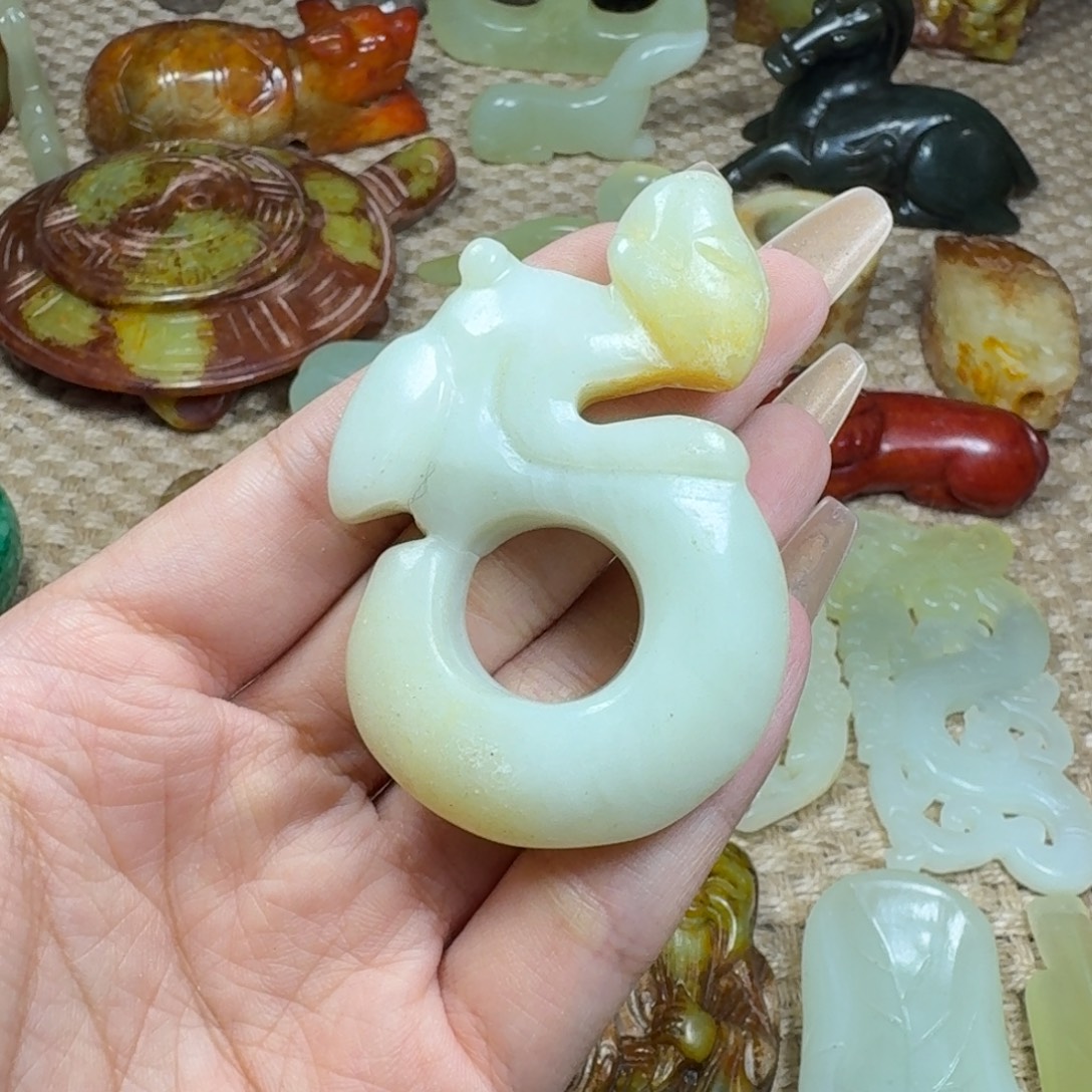 吊坠白玉菩提挂件