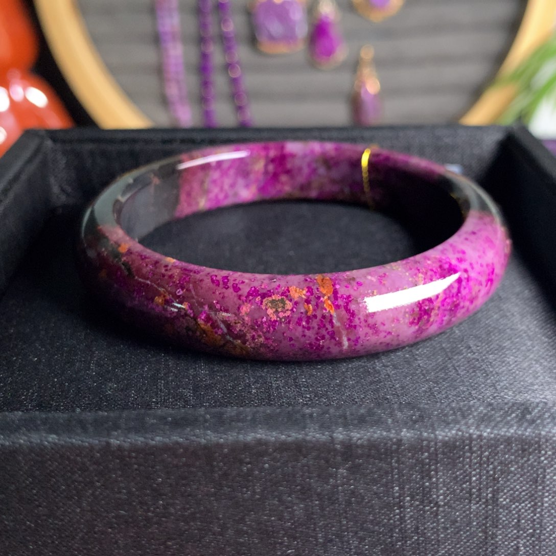 苏纪石（舒俱来）未镶嵌手镯