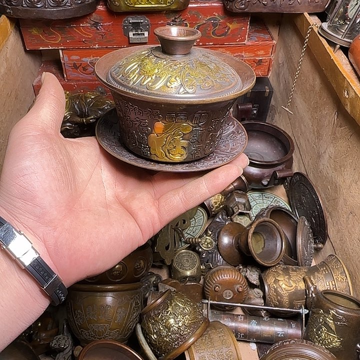 铜材质文玩摆件装饰