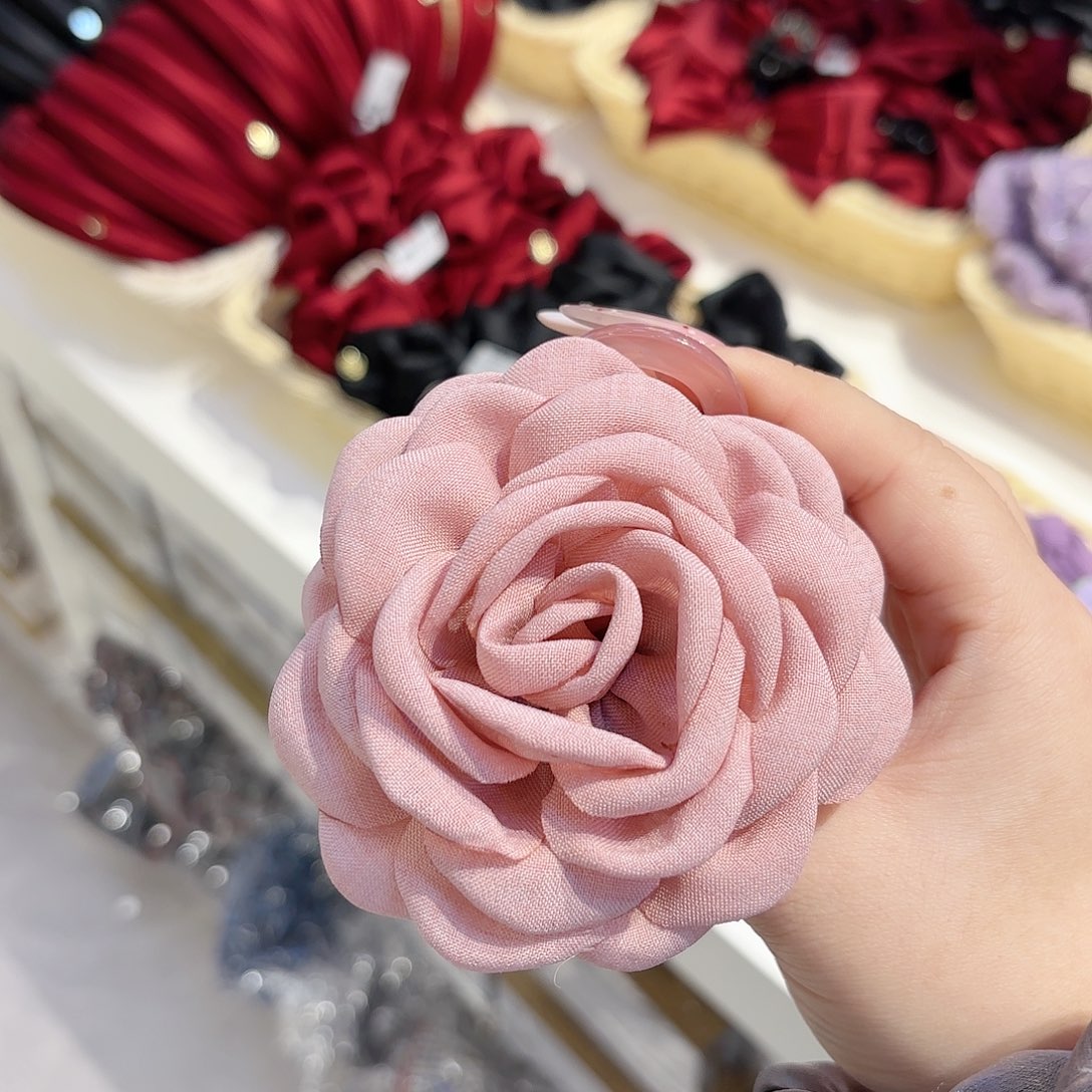 布艺铁合金发饰发夹