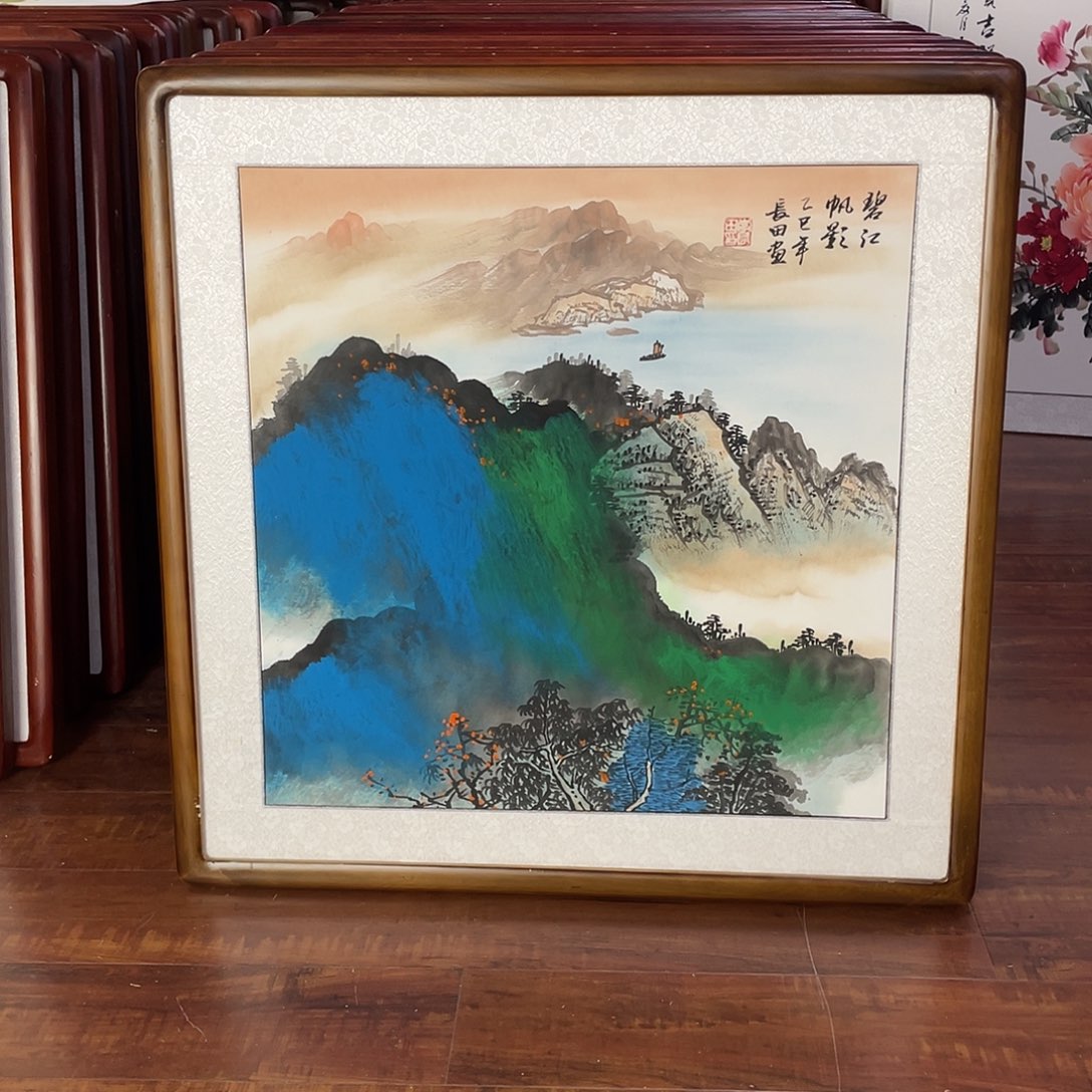 国画带框尺寸63*63厘米