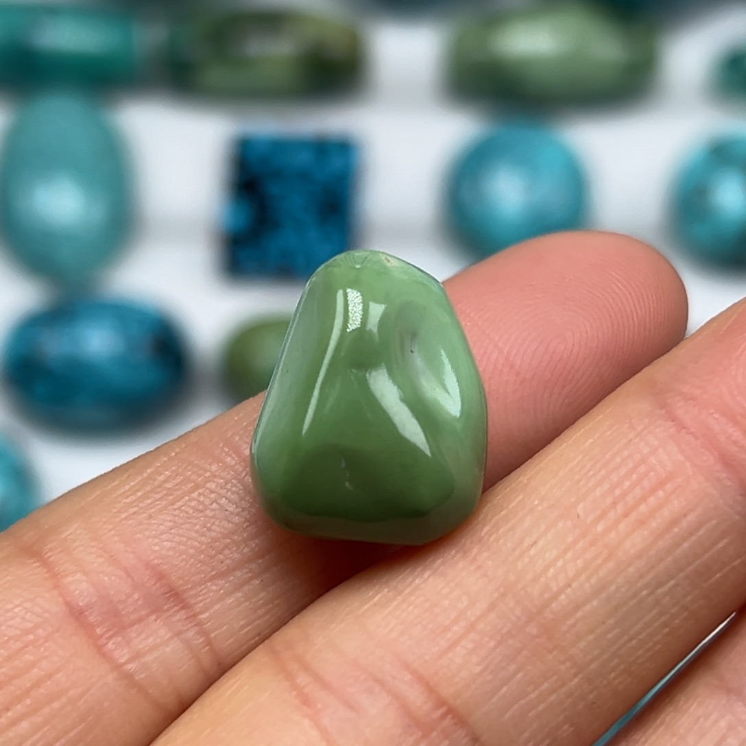绿松石珠宝奇石未镶嵌
