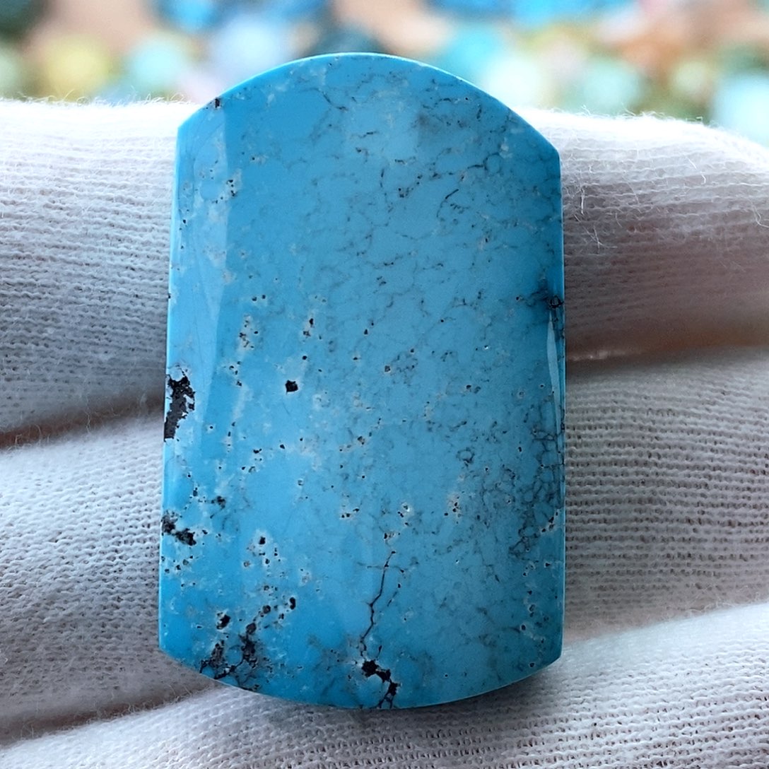 W***m未镶嵌绿松石珠宝奇石