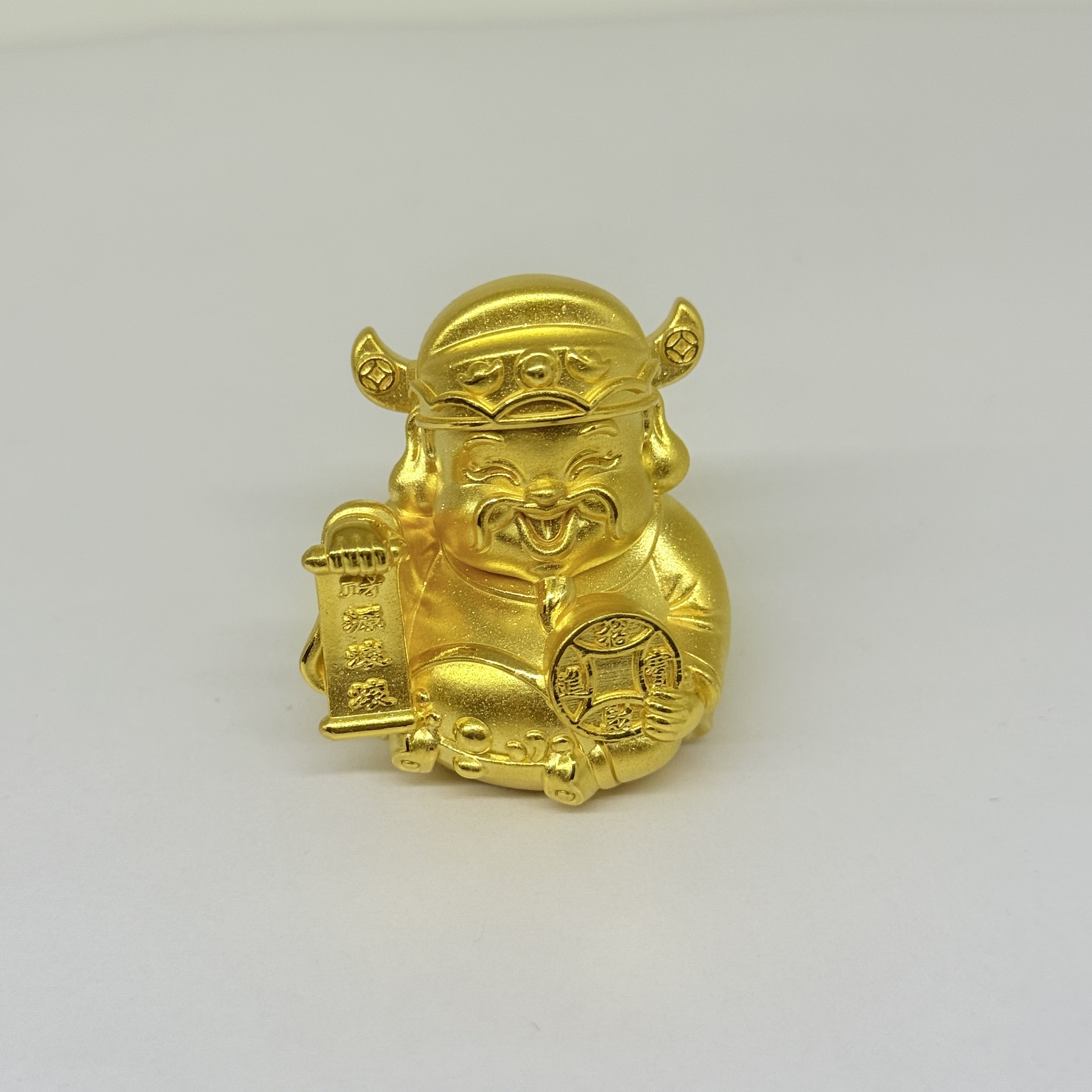 （壹凡黄金）投资金足金999黄金财神爷观音释迦摩尼佛教摆件收藏