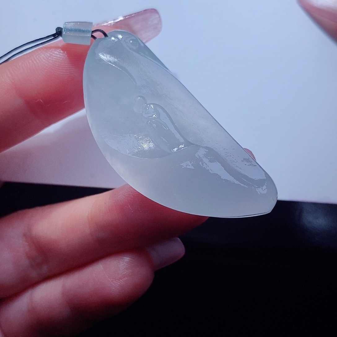 定制翡翠未镶嵌翡翠冰悟道